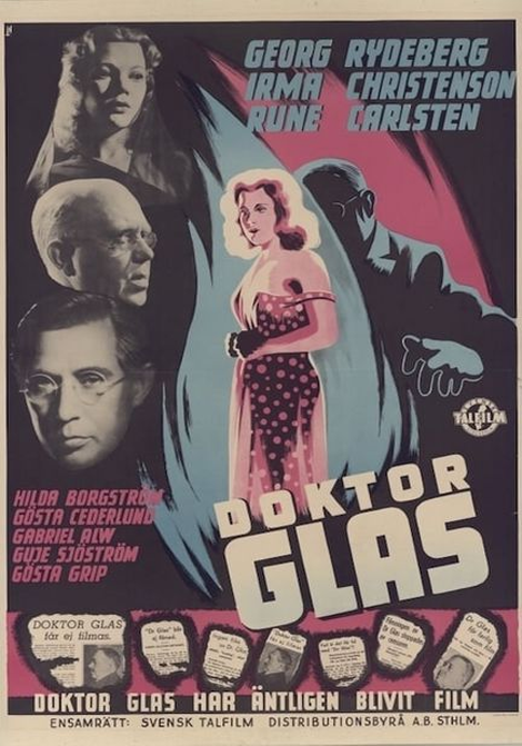 Affisch: Doktor Glas