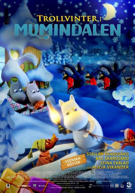 Trollvinter i Mumindalen poster