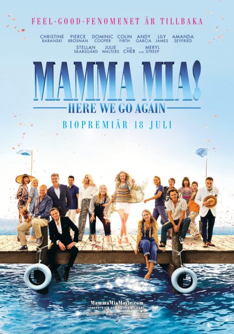 Mamma Mia! Here We Go Again poster