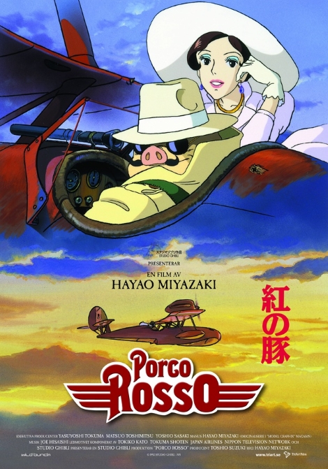 Porco Rosso (Sv. tal) poster