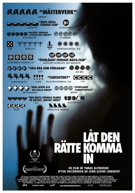 Låt den rätte komma in poster