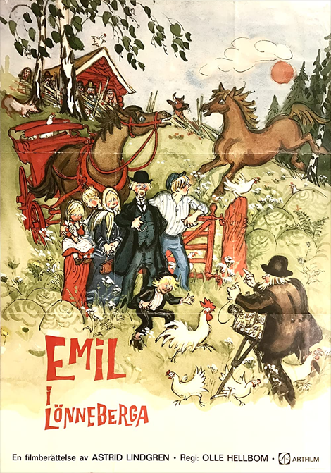 Filmposter för Emil i Lönneberga