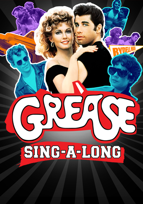 Grease Sing-A-Long poster