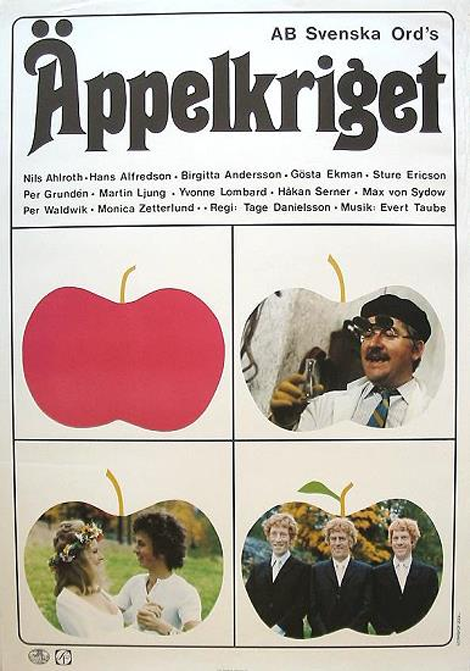 Äppelkriget poster
