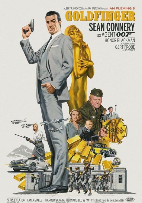 James Bond: Goldfinger poster
