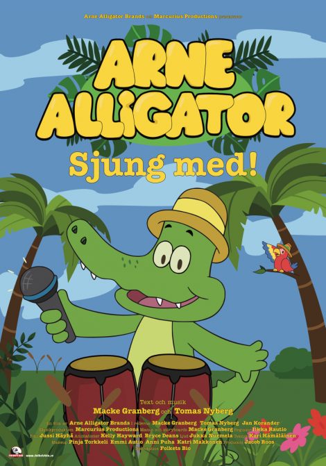 Arne Alligator poster
