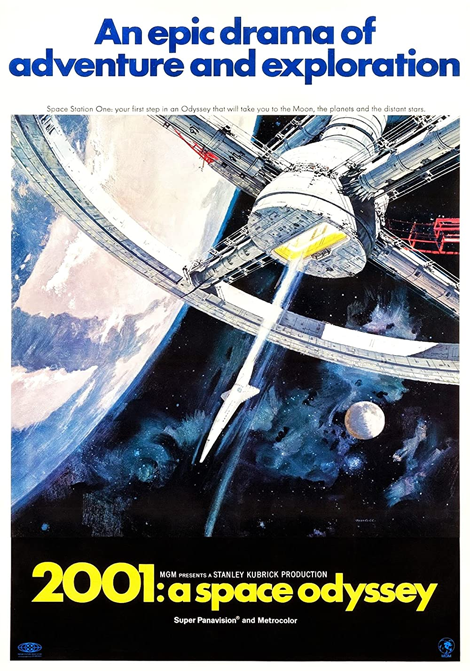 År 2001 - Ett rymdäventyr poster