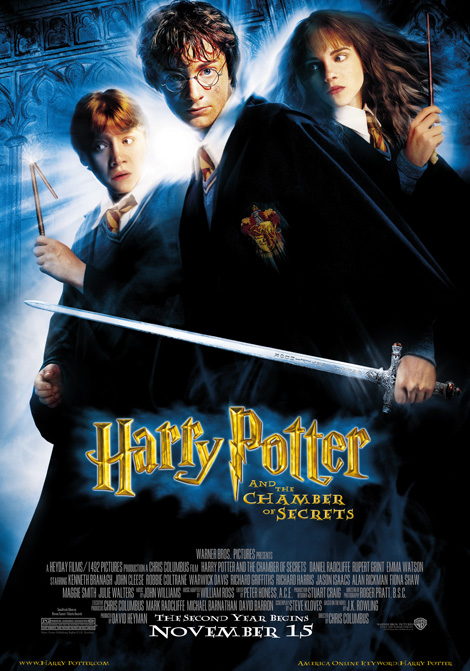Harry Potter och Hemligheternas kammare poster