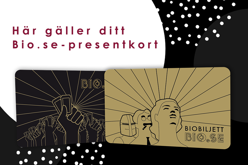 Bild på Biografer som tar emot Bio.se-presentkort