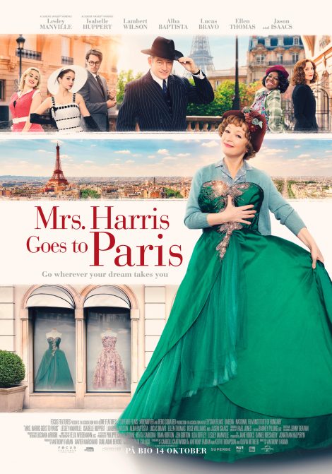 Filmposter för Mrs. Harris Goes to Paris