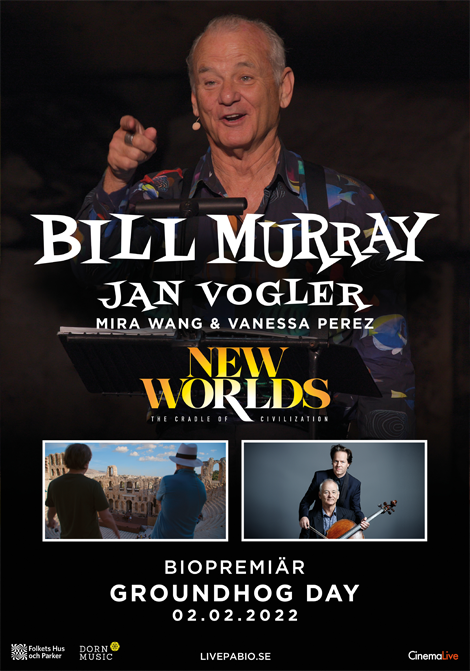 Bill Murray's New Worlds poster
