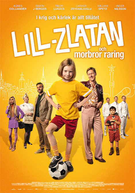 Filmposter för Lill-Zlatan och Morbror Raring