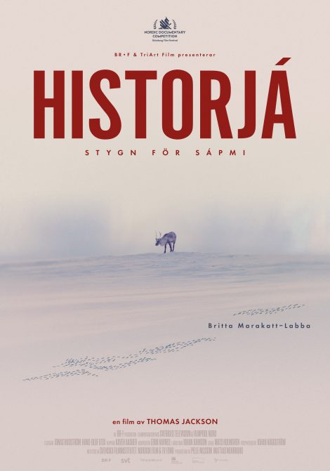 Affisch: Historjá - stygn för Sápmi