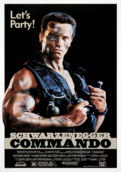Commando Director's Cut poster