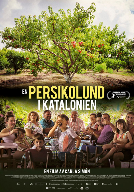 Filmposter för En persikolund i Katalonien