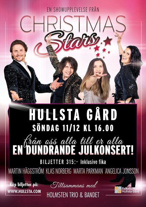 Christmas Stars Julkonsert poster