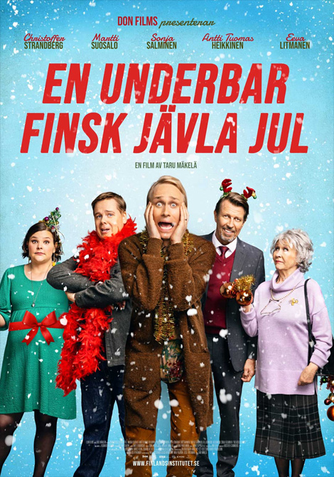 En underbar finsk jävla jul poster