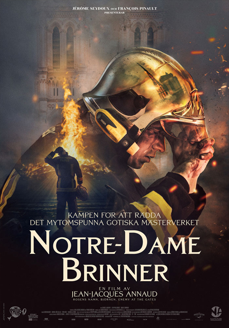 Notre-Dame brinner poster