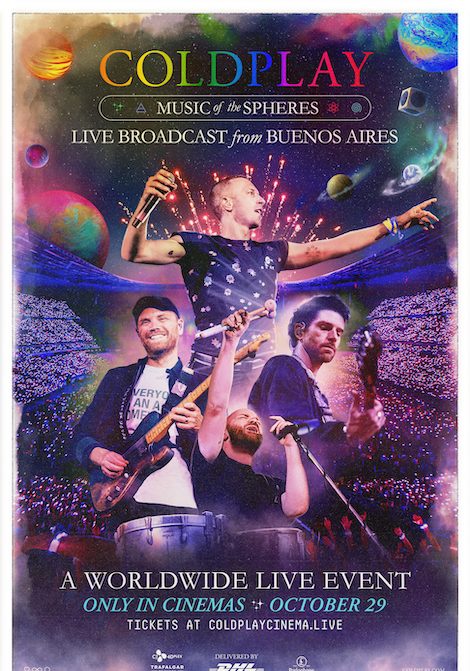 Coldplay Live Broadcast from Buenos Aires poster