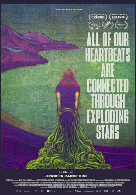 All Of Our Heartbeats Are Connected Through Exploding Stars poster