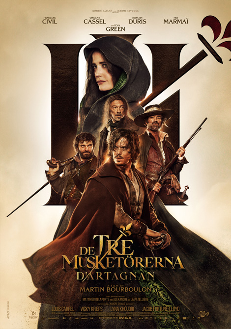 D'Artagnan - De tre musketörerna poster