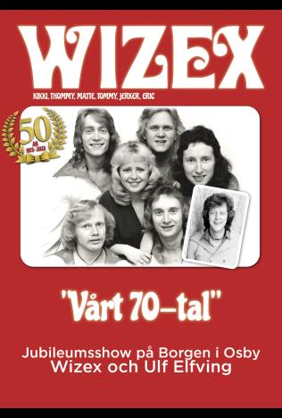 Wizex Jubileumskonsert poster