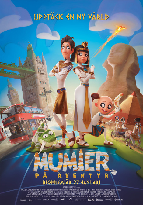 Filmposter för Mumier på äventyr