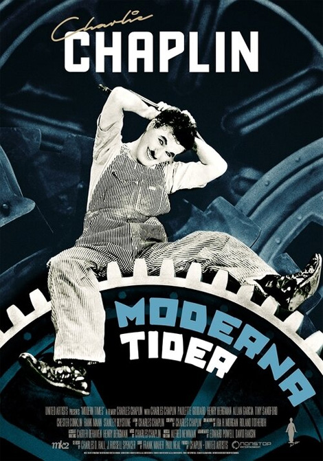 Moderna tider poster