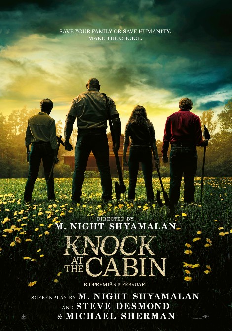 Knock at The Cabin poster