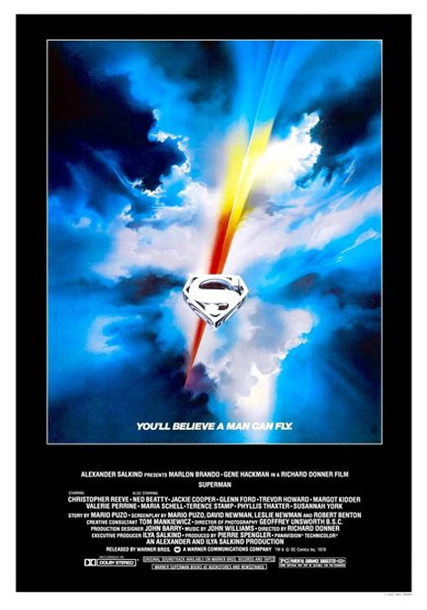 Superman - The Movie poster