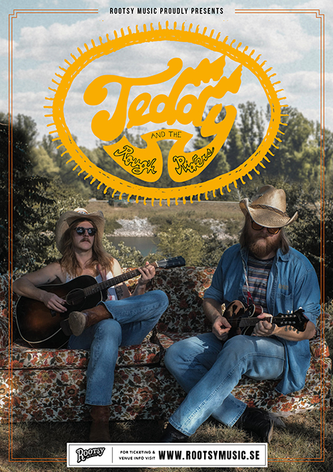 Konsert: Teddy and the Rough Riders + Marika Wittmar poster