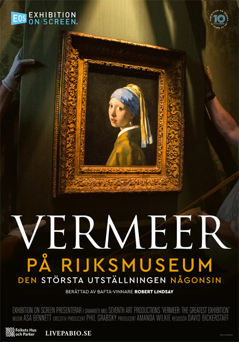 Vermeer på Rijksmuseum - Den största utställningen poster