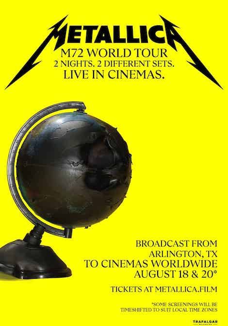 Metallica: M72 World Tour - Live Night 2 poster
