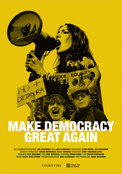 Make Democracy Great Again poster