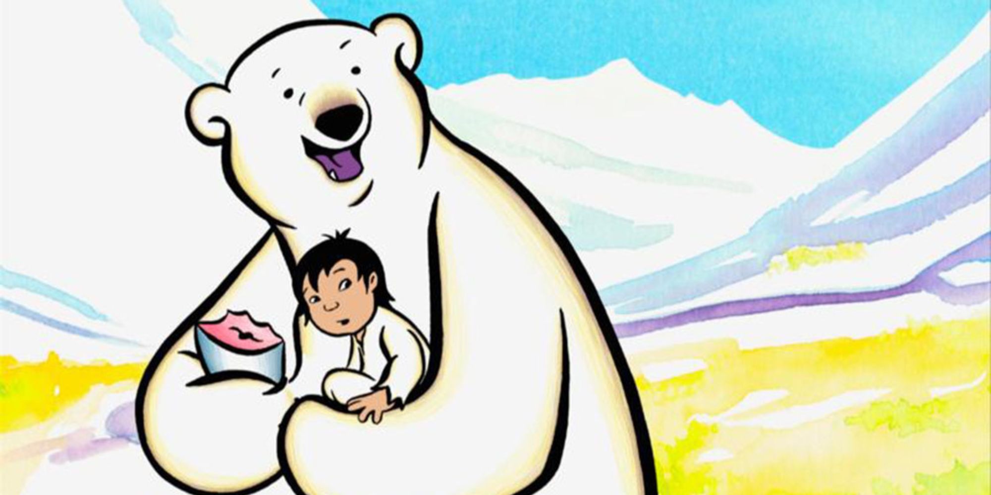 Pojken som ville vara isbjörn (Sv. tal) Bild