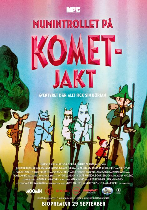Filmposter för Mumintrollet på kometjakt
