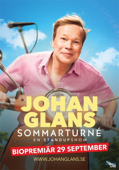 Johan Glans Sommarturné - En Standup Show poster