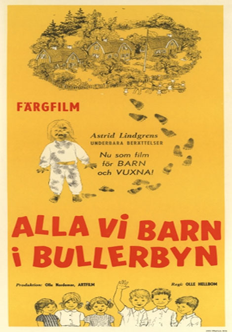 Alla vi barn i Bullerbyn poster