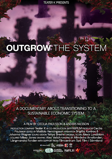 Outgrow the system poster