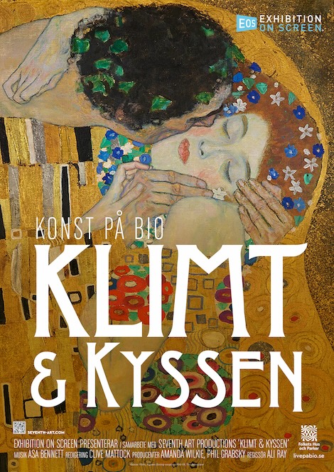 Klimt och Kyssen poster