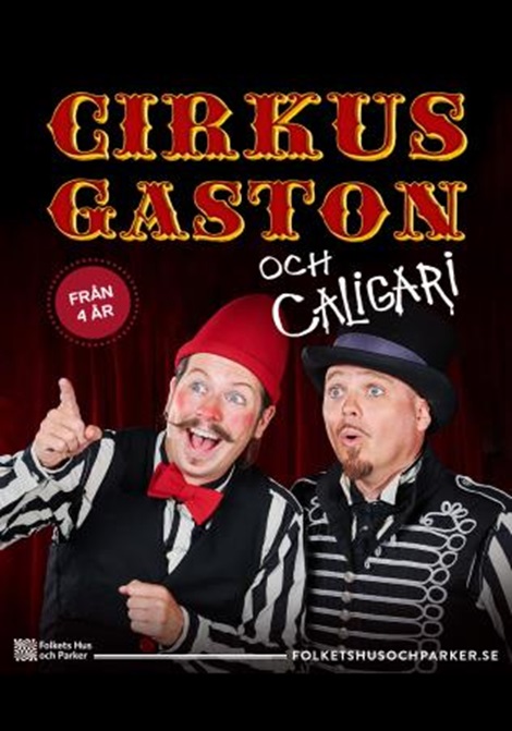 Cirkus Gaston och Caligari poster