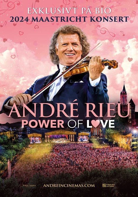André Rieu's 2024 Maastricht concert: Power of Love poster