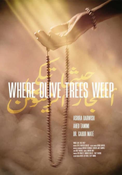 Affisch: Where Olive Trees Weep