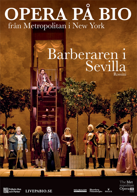 Filmposter för Barberaren i Sevilla