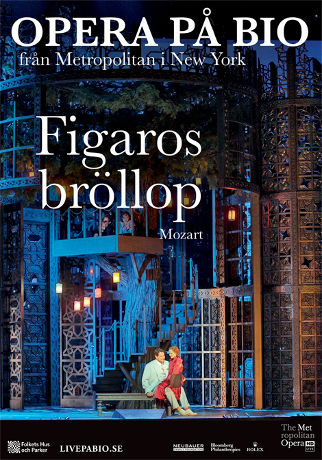 Figaros Bröllop poster