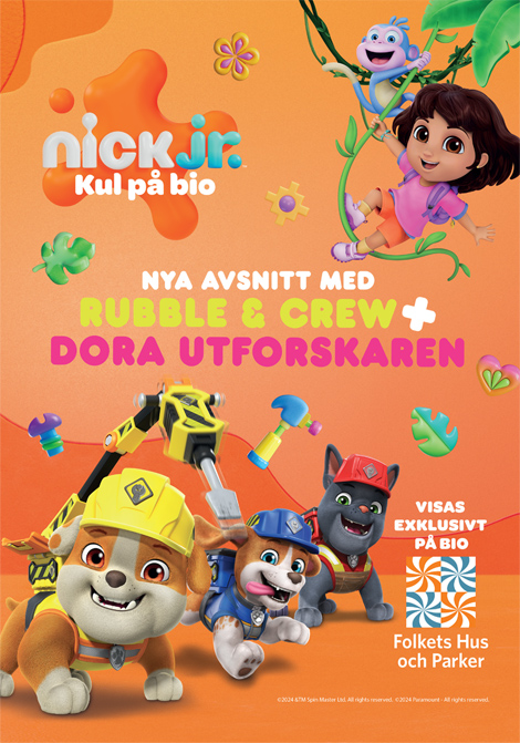 Affisch: Rubble & Crew + Dora utforskaren