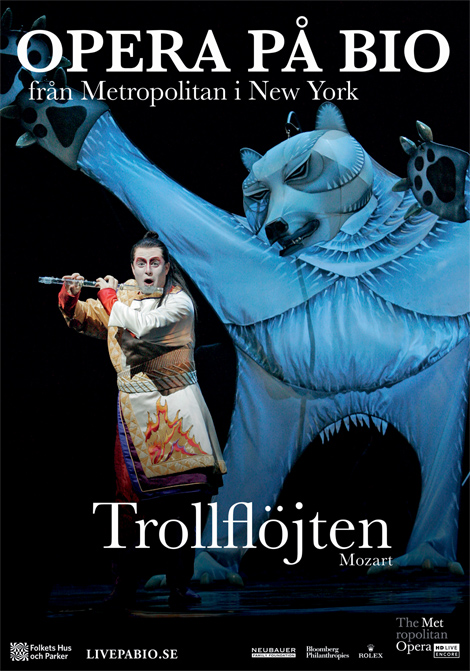 Affisch: Trollflöjten