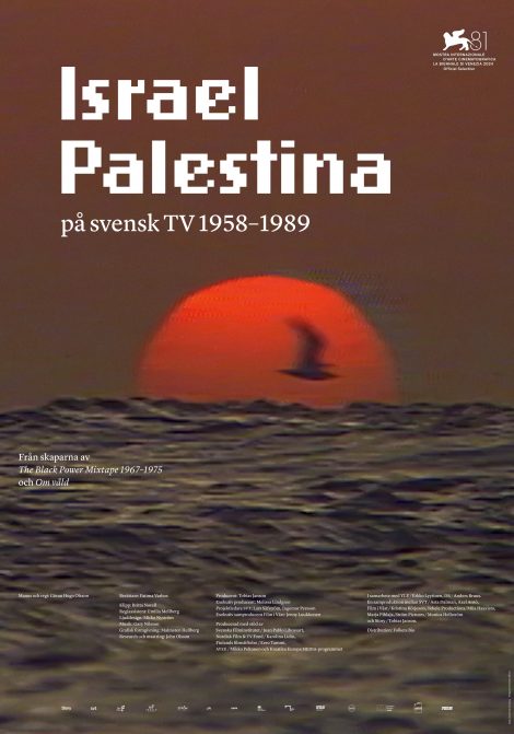 Israel Palestina i svensk TV 1958-1989 poster