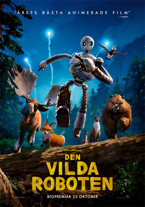 Den vilda roboten poster