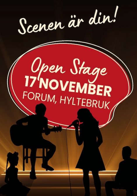 Open Stage Forum poster